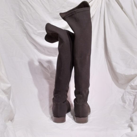 STUART WEITZMAN Dark Brown Suede 50/50 Over-the-knee Boots, size 5½M - Picture 3 of 7